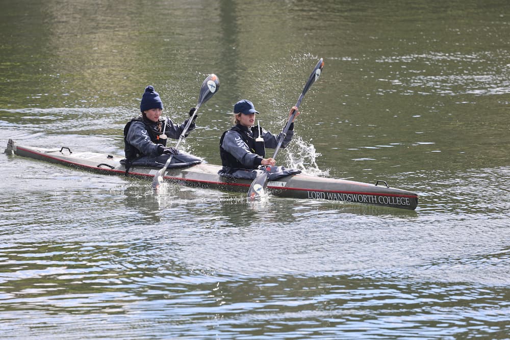 Lord Wandsworth College Dominates International Canoe Race